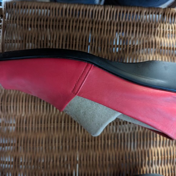 Aerosoles red sandals - Picture 4 of 5